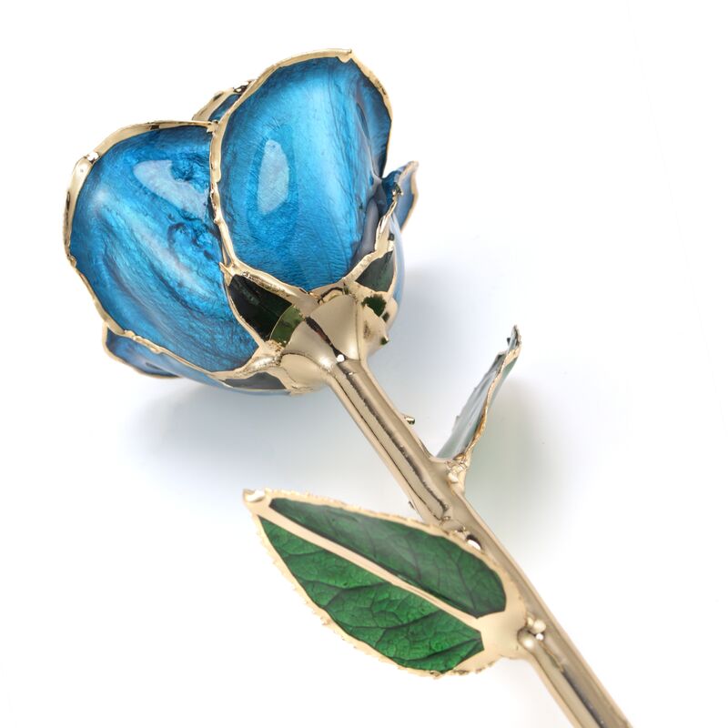 quality Rosa Preservada Baada En Oro De 24 k Al Por Mayor factory